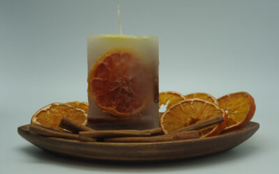 Vela naranja