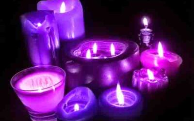 Vela violeta